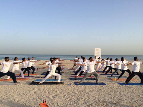 Yoga Day Dubai दुबई