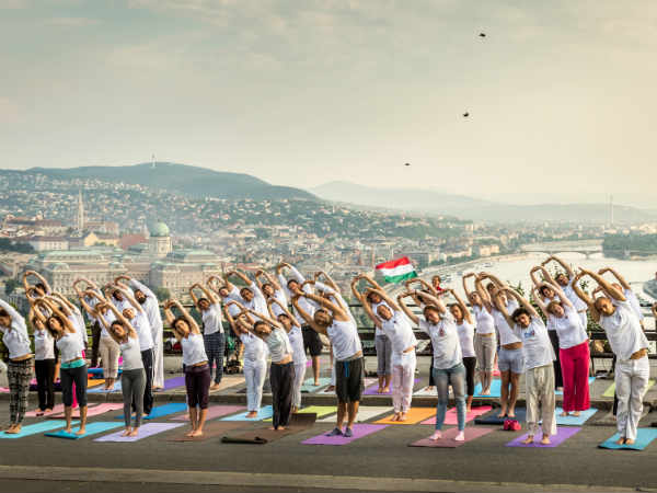 Yoga Day Hungray