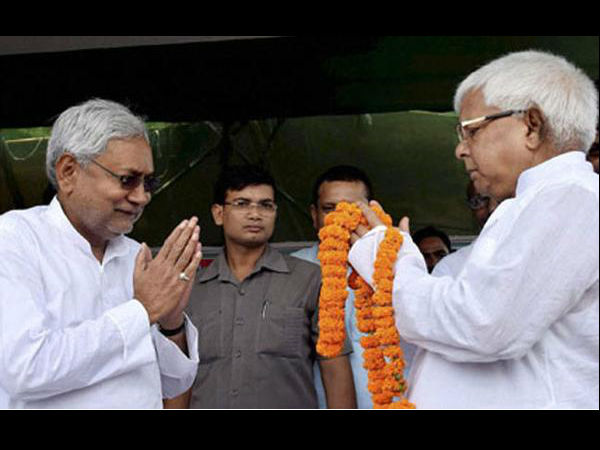Nitish and lalu Nitish and lalu