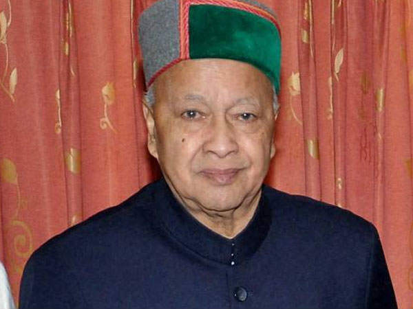 हिमाचल प्रदेश के मुख्यमंत्री वीरभद्र सिंह