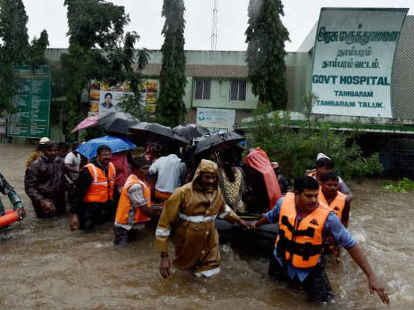 Chennai Rain Pics: राहत कार्य जारी