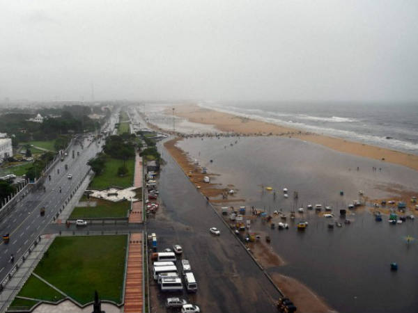 Chennai Rain Pics: एरियल व्यू