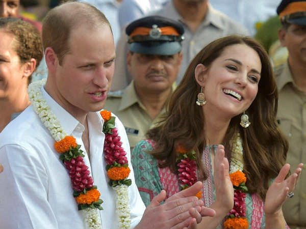 Prince William and Kate Middleton in New Delhi