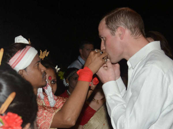 Prince William and Kate's royal safari ride at Kaziranga 