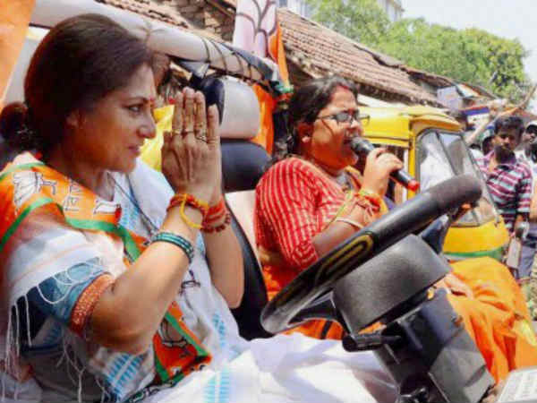 बंगाल चुनाव में दिखा ''द्रौपदी'' का रौद्र रूप, TMC वर्कर से हाथापाई