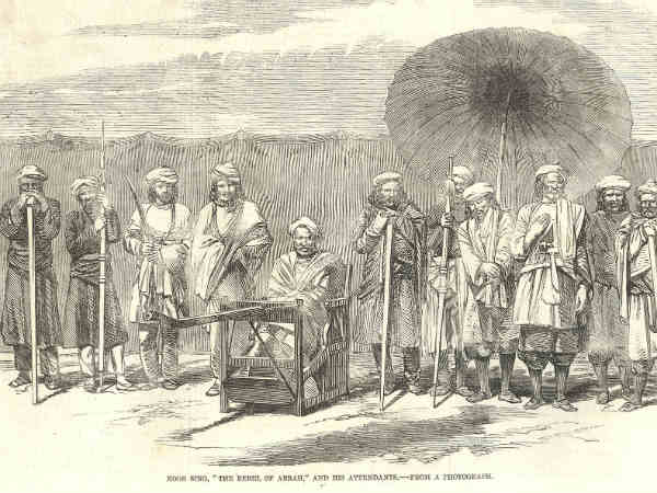 Babu Veer Kunwar Singh's palace in Bihar getting ruined Babu Veer Kunwar Singh's palace in Bihar getting ruined