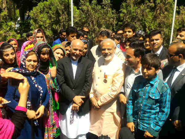Pics PM Modi visits Indian consulate in Herat Afghanistan