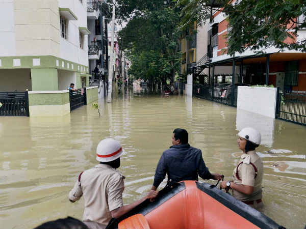 बेंगलुरु में बारिश 