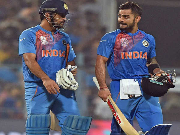 dhoni and virat dhoni and virat