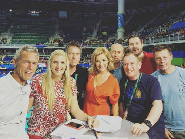 BBC presenter helen skelton dress issue twitter rio BBC presenter helen skelton dress issue twitter rio