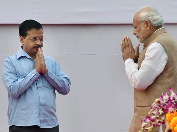 Kejriwal and Modi Kejriwal and Modi
