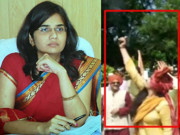 Firing video of IAS Swati Meena, DM of Khandwa, Madhya Pradesh goes viral Firing video of IAS Swati Meena, DM of Khandwa, Madhya Pradesh goes viral