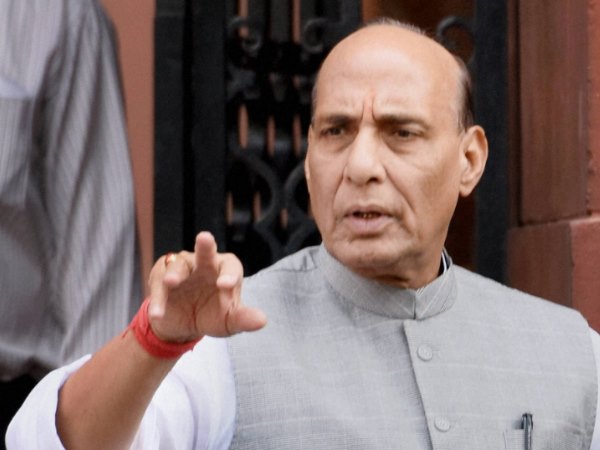 राजनाथ की अध्यक्षता में हुई थी बैठक