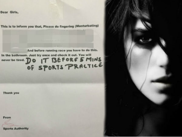 Dirty Messages Asking Women Athletes To Masturbate Before Practice Pop Up In Bengaluru Stadium Washroom Dirty Messages Asking Women Athletes To Masturbate Before Practice Pop Up In Bengaluru Stadium Washroom