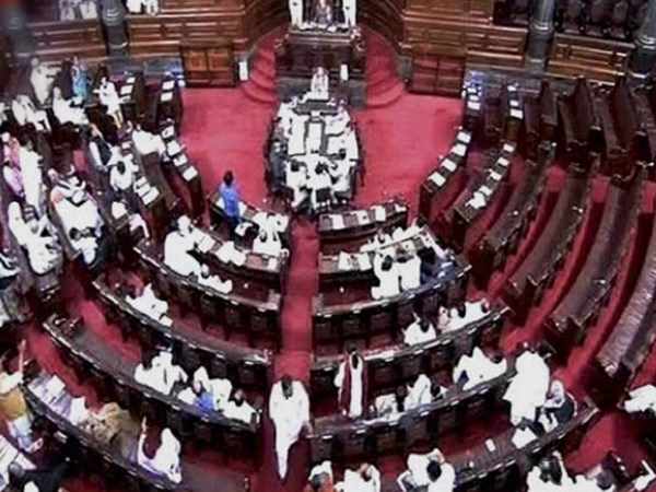 वर्तमान में राज्यसभा में किस पार्टी के कितने सांसद