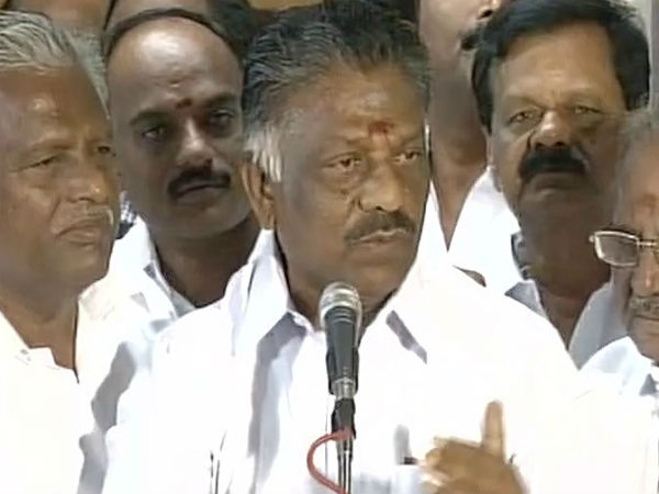 Please vote against the trust vote and safeguard the interests of Amma: O Panneerselvam Please vote against the trust vote and safeguard the interests of Amma: O Panneerselvam