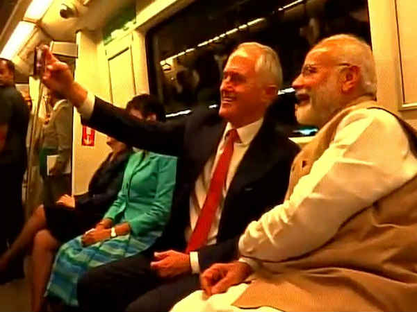 ऑस्ट्रेलियाई पीएम ने मोदी संग ली सेल्फी