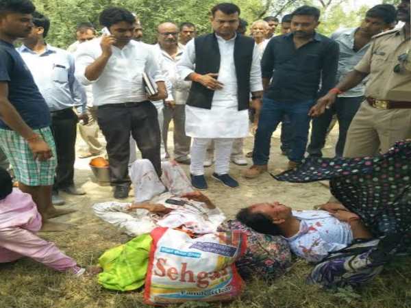 चल रहा था सड़क का काम जब हुआ हादसा