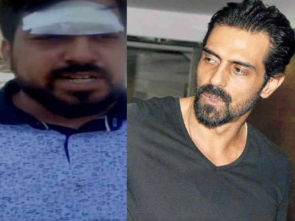 नाइट क्लब में फोटो लेने पर भड़के अर्जुन रामपाल ने फेंका कैमरा, सिर पर लगी चोट नाइट क्लब में फोटो लेने पर भड़के अर्जुन रामपाल ने फेंका कैमरा, सिर पर लगी चोट