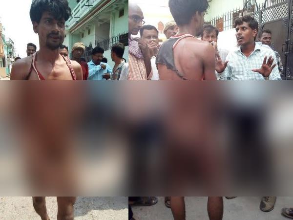 पर्स छीन भागते हुए पकड़ाया