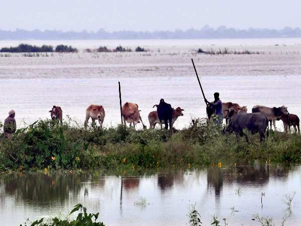 कई गांव हुए जलमग्न