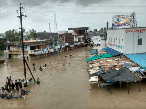 बाढ़ आने से पहले की गई तैयारी