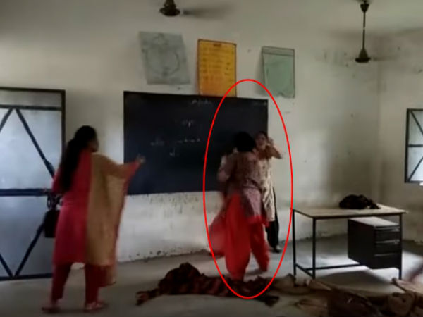 WATCH: Principal and teacher EXCHANGE BLOWS in front of students in Punjab school WATCH: Principal and teacher EXCHANGE BLOWS in front of students in Punjab school