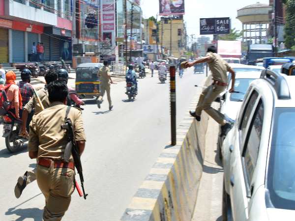 UP Police in Action, people misunderstood Filmy shooting UP Police in Action, people misunderstood Filmy shooting
