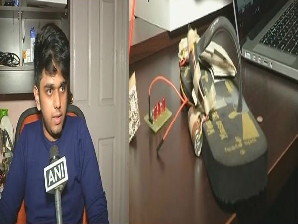 18-year-old student says his invention 'Electroshoe' can help women protect themselves 18-year-old student says his invention 'Electroshoe' can help women protect themselves