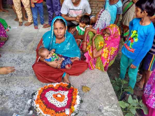श्रद्धा एवं विश्वास के साथ पूजी गईं माता जीवित्पुत्रिका