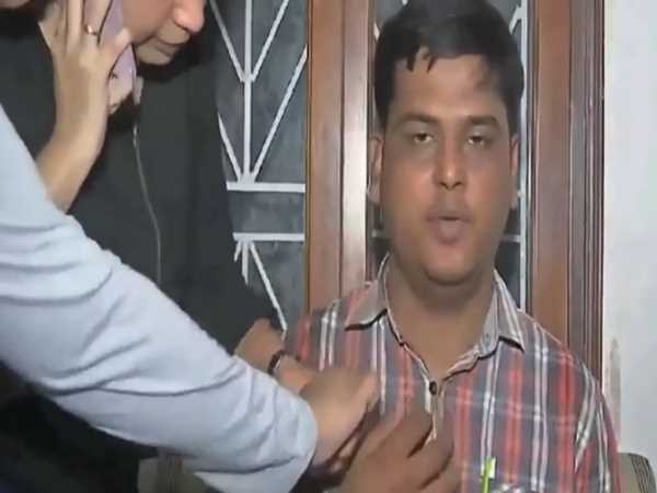 दूसरे चैनल को दे रहे थे इंटरव्यू