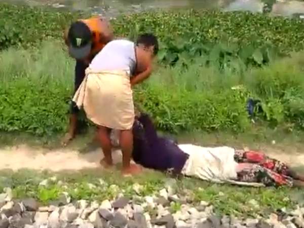 घरवालों को देखते ही तेजी से भागने लगी