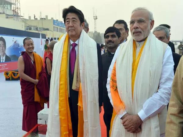 Modi with Shinzo, Bullet train Project will start in Varanasi after Ahmedabad Modi with Shinzo, Bullet train Project will start in Varanasi after Ahmedabad