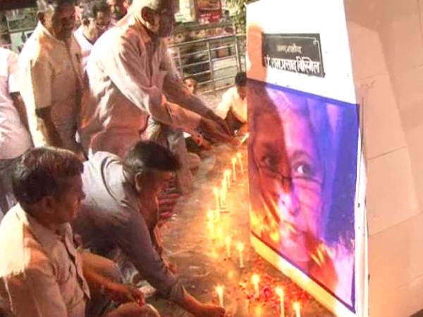 Candle March for Gauri Lankesh justice in Shahjahanpur Candle March for Gauri Lankesh justice in Shahjahanpur
