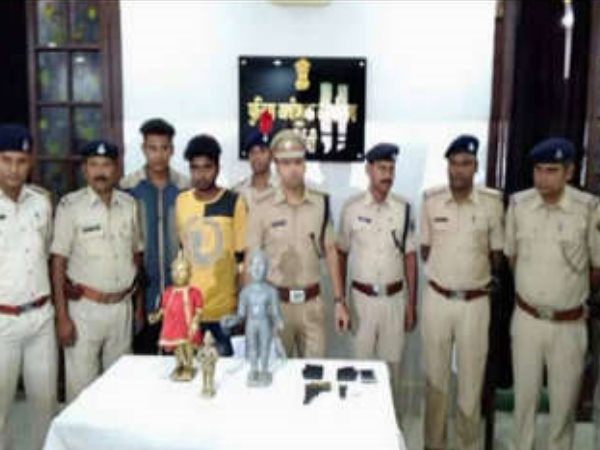 People trying for God to escape idol from police Custody People trying for God to escape idol from police Custody