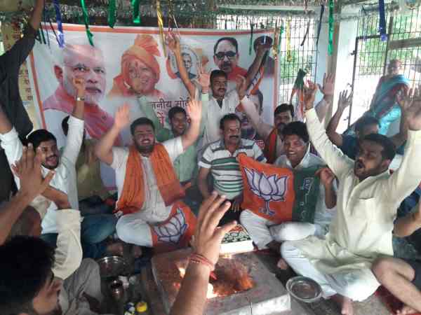 Birthday celebration of PM Narendra Modi in Varanasi Birthday celebration of PM Narendra Modi in Varanasi