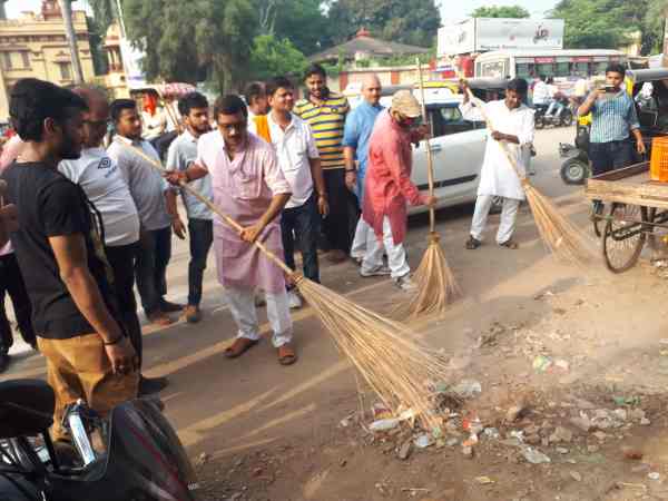 Birthday celebration of PM Narendra Modi in Varanasi Birthday celebration of PM Narendra Modi in Varanasi