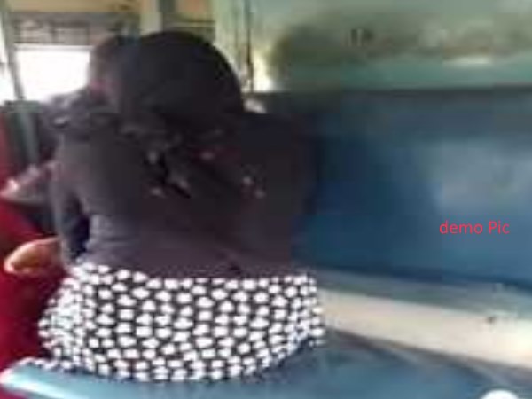 soldier tease the woman in running train in patna soldier tease the woman in running train in patna