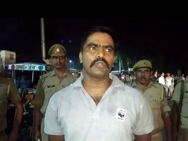 सिविल ड्रेस में एसएसपी