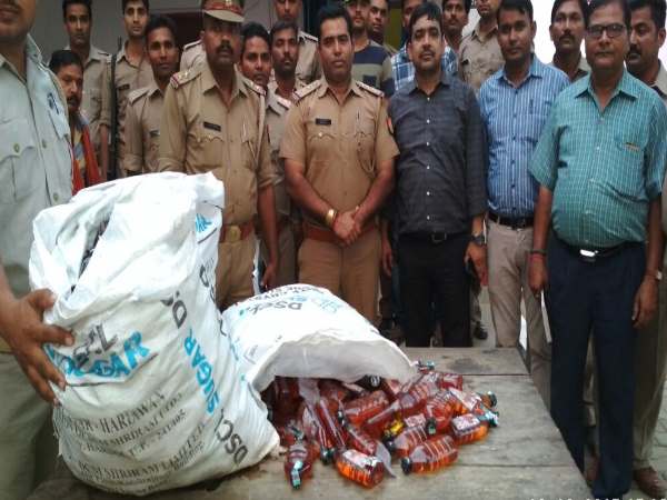 BJP leader business illegal liquor in hardoi BJP leader business illegal liquor in hardoi
