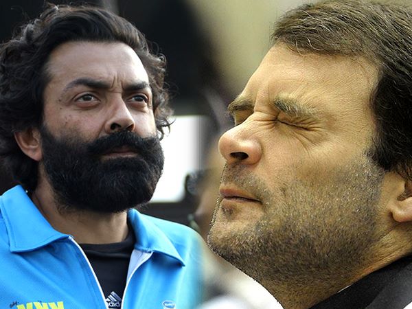 satire bobby deol and rahul gandhi talking arrier satire bobby deol and rahul gandhi talking arrier