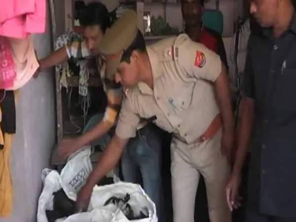 Explosive materials seized in Agra, Uttar Pradesh Explosive materials seized in Agra, Uttar Pradesh