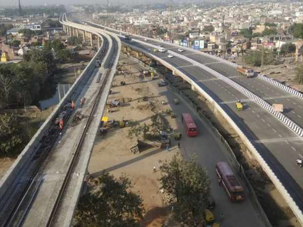Ballabgarh flyover on Delhi Agra NH-2 near Faridabad open for public Ballabgarh flyover on Delhi Agra NH-2 near Faridabad open for public