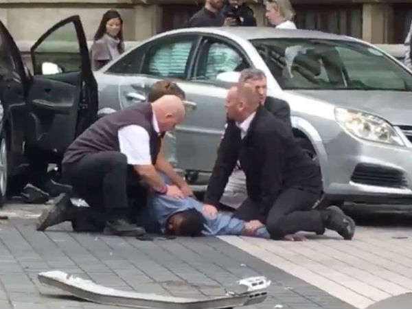 Car hits pedestrians near London museum; many hurt, 1 arrested Car hits pedestrians near London museum; many hurt, 1 arrested