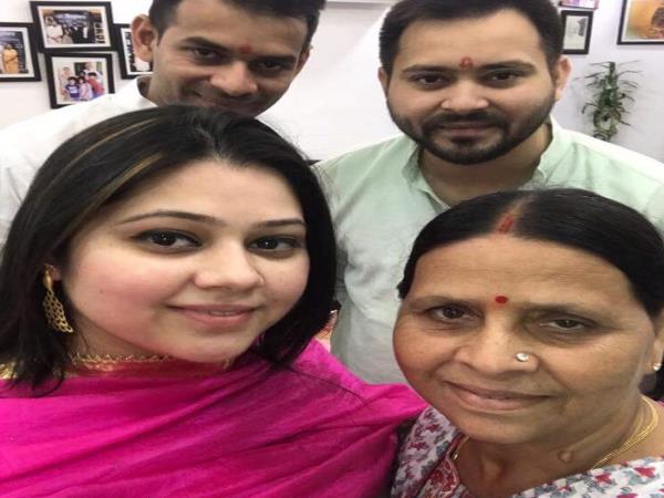 Rabri devi did not reach Delhi for ED again, notice will resend Rabri devi did not reach Delhi for ED again, notice will resend