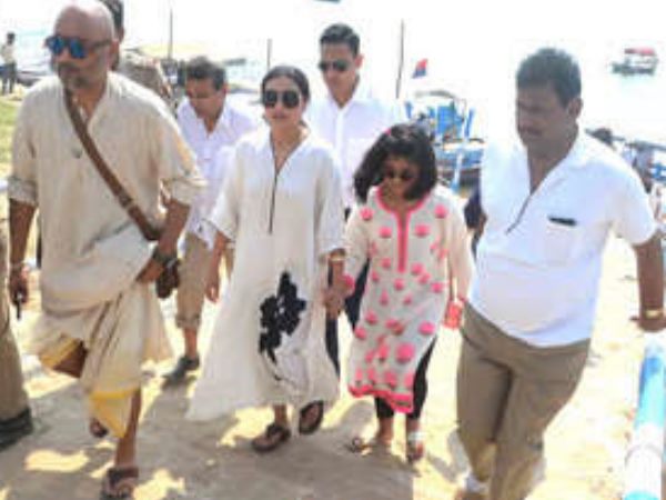 Bollywood Actress Rani Mukherjee in Allahabad, See Pictures Bollywood Actress Rani Mukherjee in Allahabad, See Pictures
