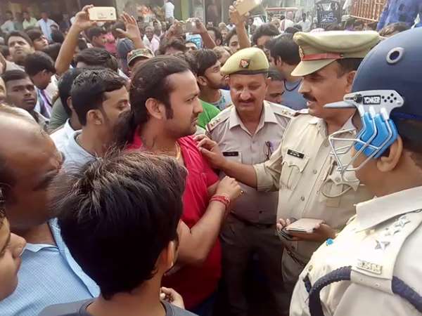 Ruckus in Sambhal on Cow slaughter Ruckus in Sambhal on Cow slaughter