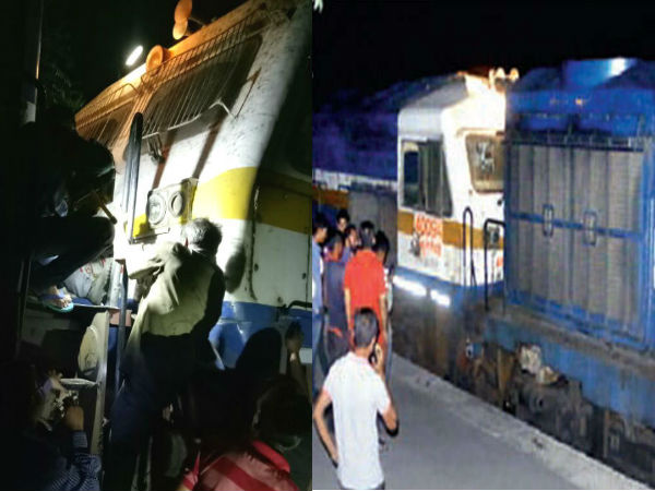 Driver-less engine runs 3km, slams into stationary Humasafar Express Driver-less engine runs 3km, slams into stationary Humasafar Express