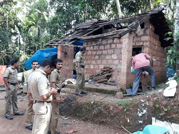 RSS member's house damaged in blast in Kannur, kerala RSS member's house damaged in blast in Kannur, kerala