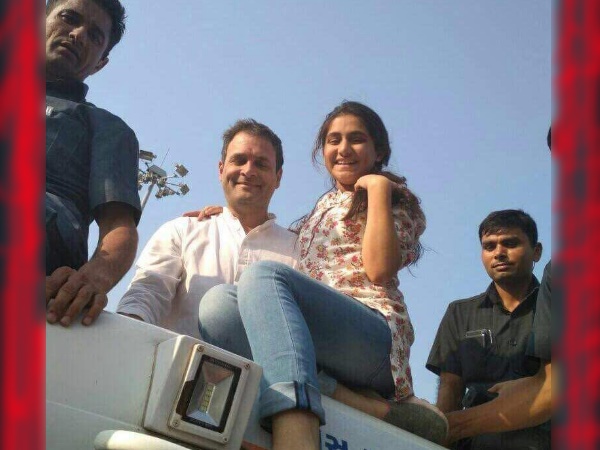 राहुल गांधी और उनकी दादी की बड़ी फैन हैं मंताशा